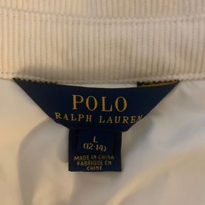 Quilted Ralph Lauren jacket 🌸off white🌷Girls